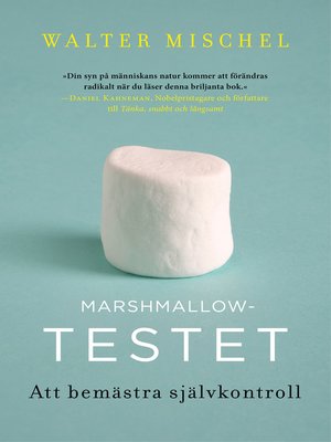 cover image of Marshmallowtestet
